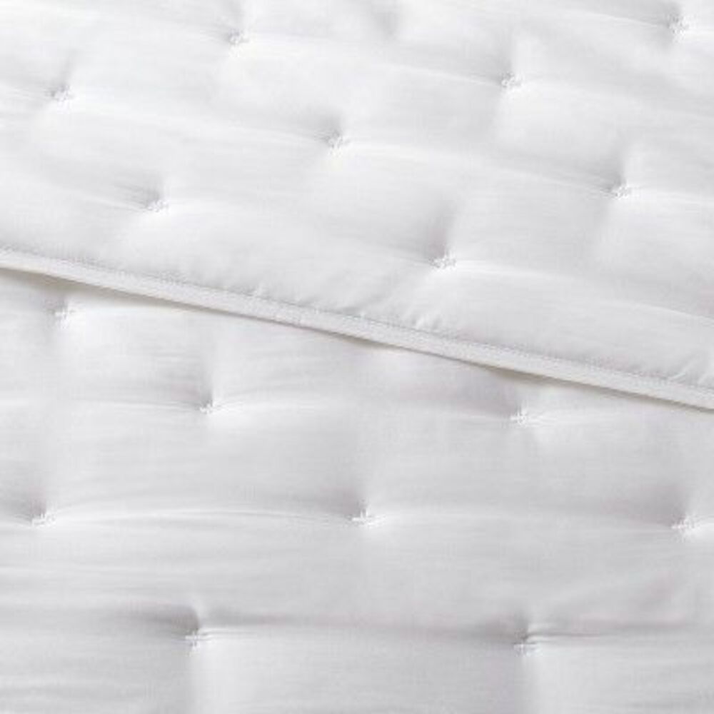 Open Box - Threshold - 3pc King TENCEL Comforter and Sham Set White - Thr White - Picture 2 of 4